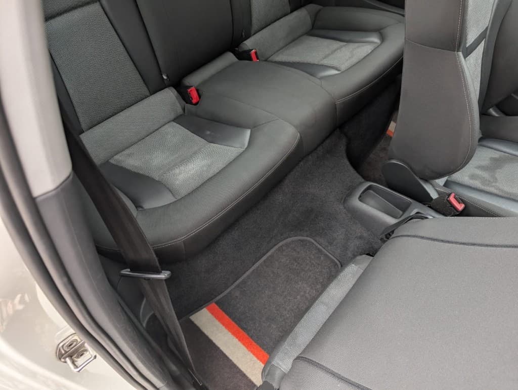 Mercedes E-Class after mini valet — clean and refreshed exterior at customer driveway
