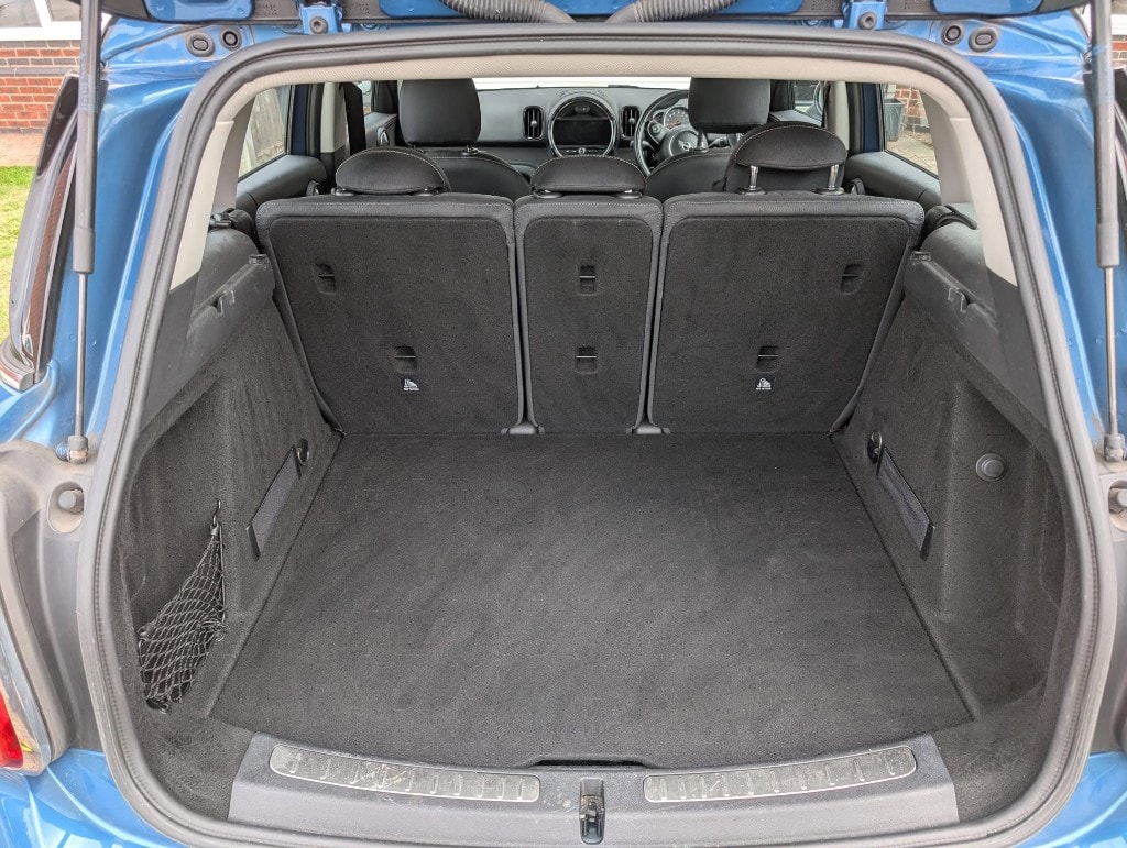 Porsche Sport Turismo — boot treated and cleaned as part of Signature Valet package
